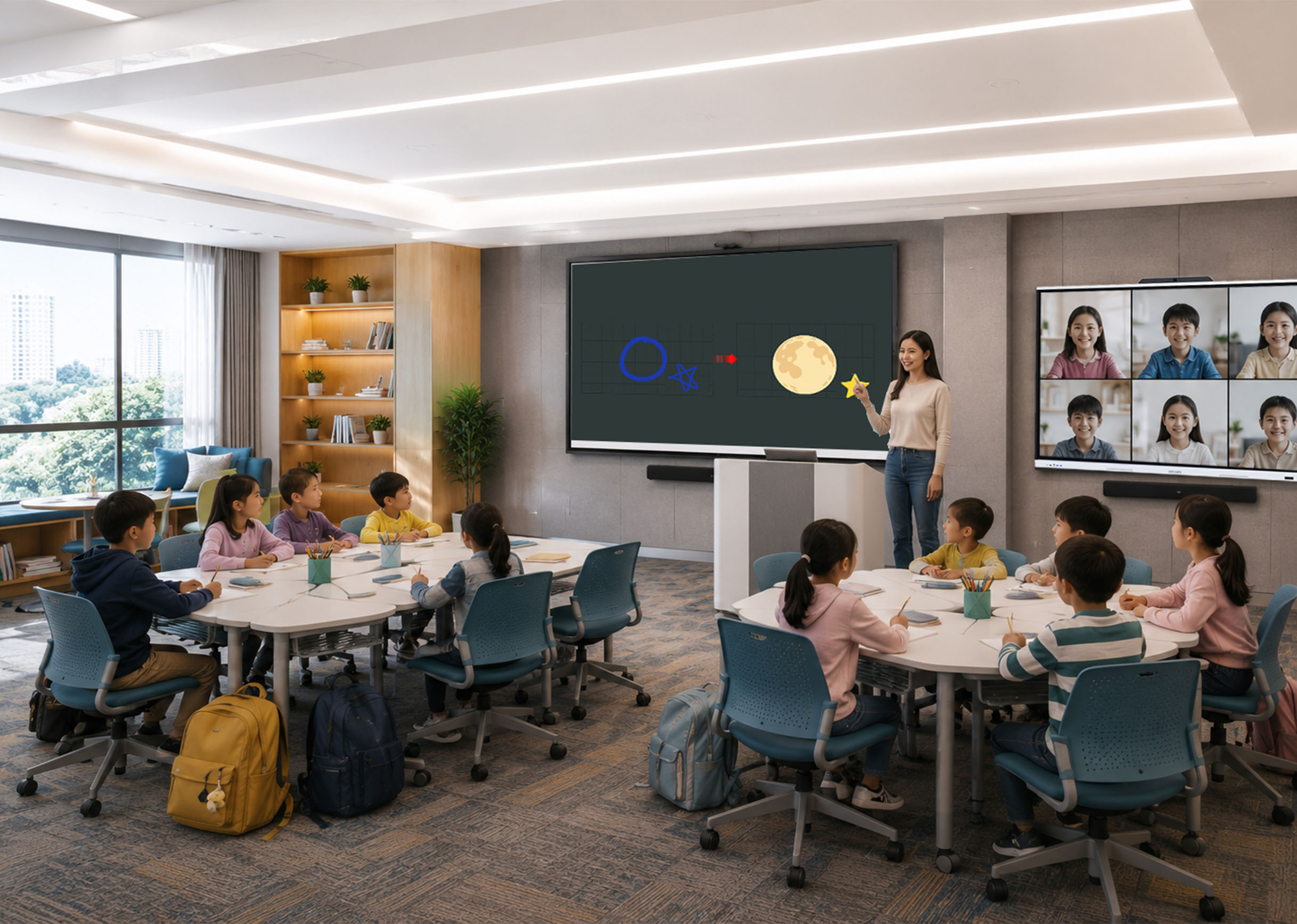 Hybrid-Learning Space